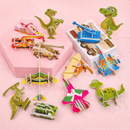 Educational 3D Cartoon Puzzle