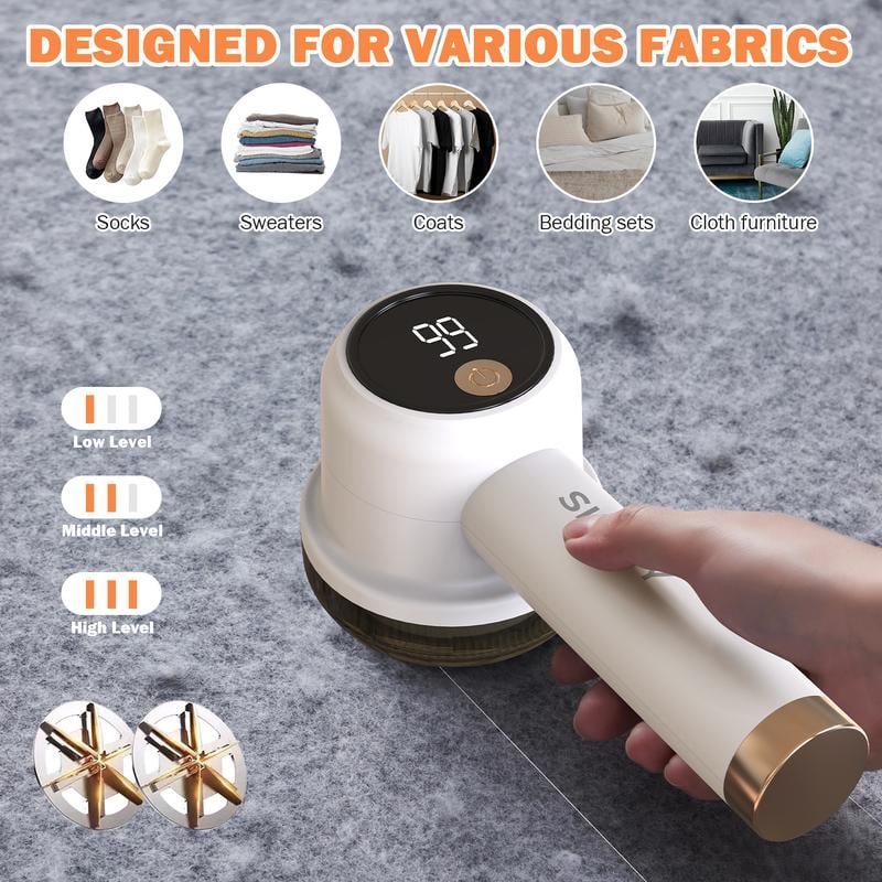 New Year Rechargeable Fabric Shaver