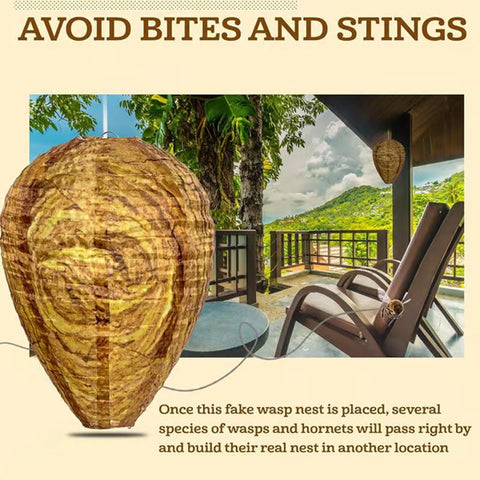 Hanging Wasp Deterrent for Hornets