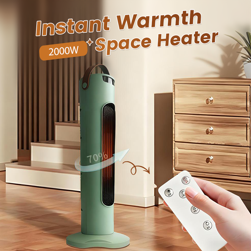 2000W Instant Warmth Space Heater - Winter's Ultimate Defense