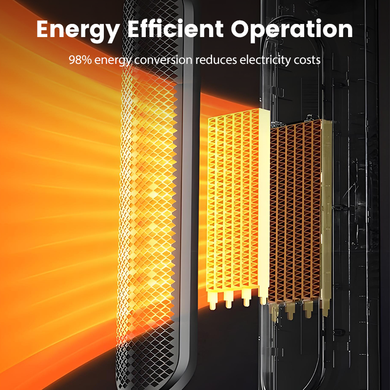 & 2000W Instant Warmth Space Heater - Winter's Ultimate Defense