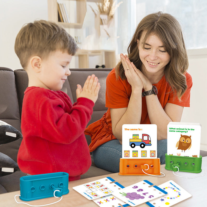 Xmas Sale 【Children's Logic Key Toy Set】 - Educational Montessori Lock & Key Game for Ages 2-6