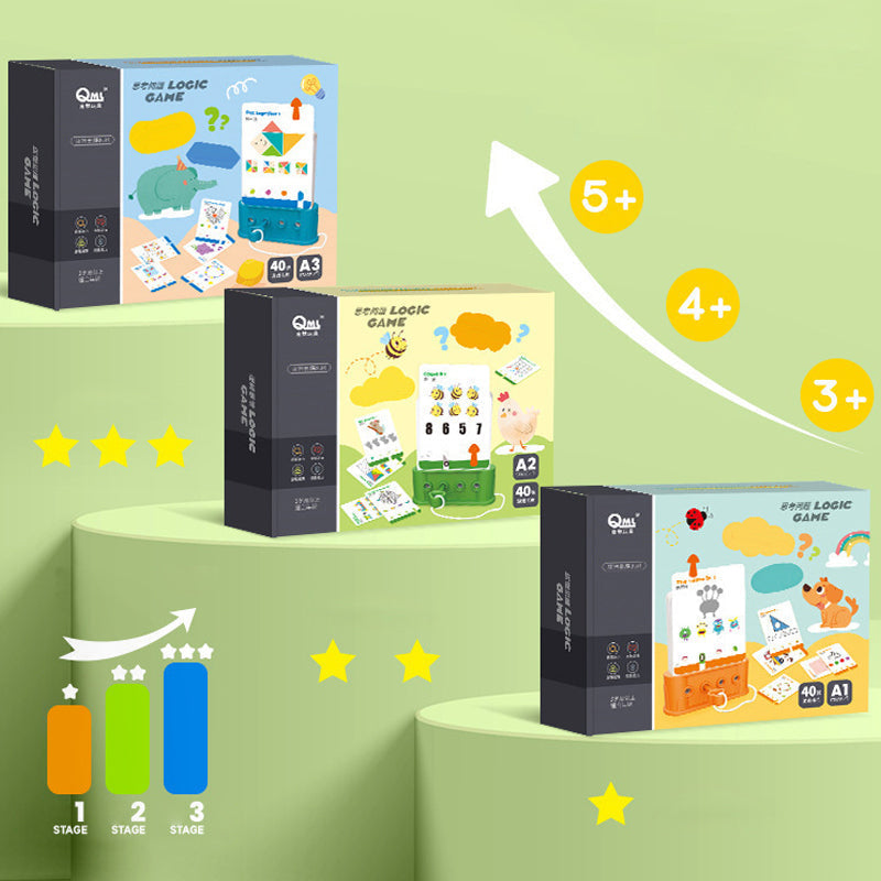 Xmas Sale 【Children's Logic Key Toy Set】 - Educational Montessori Lock & Key Game for Ages 2-6