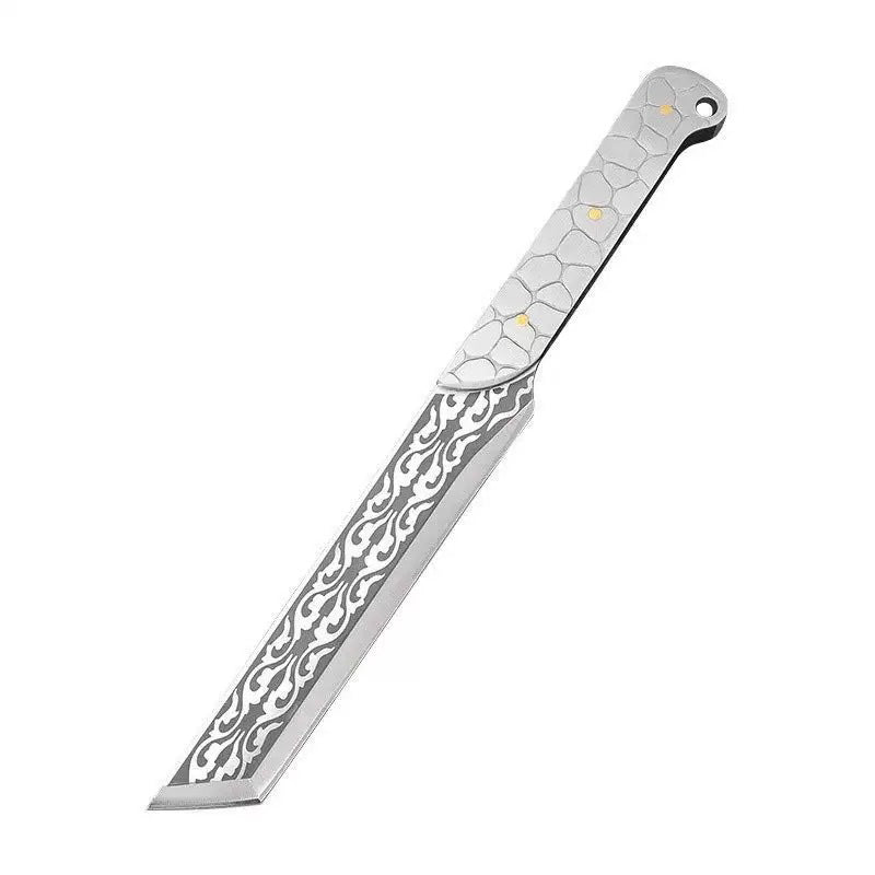 Multi-Functional Full-Tang Knife with Sheath