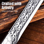 Multi-Functional Full-Tang Knife with Sheath