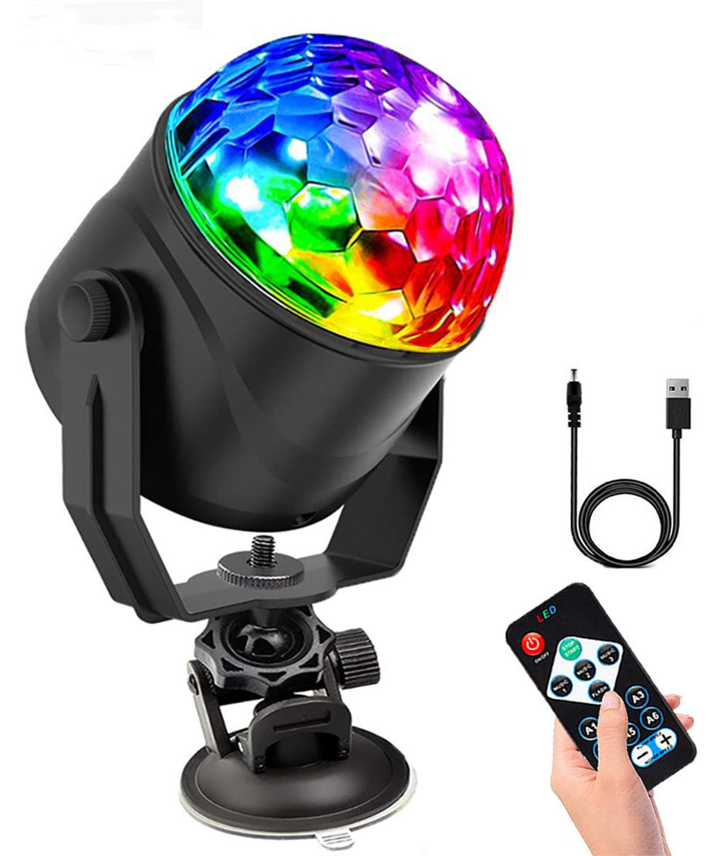 FESTIVE FEAST DEAL! Colorful Rotating Magic Disco Ball Light