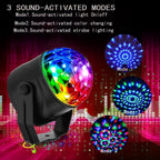 FESTIVE FEAST DEAL! Colorful Rotating Magic Disco Ball Light