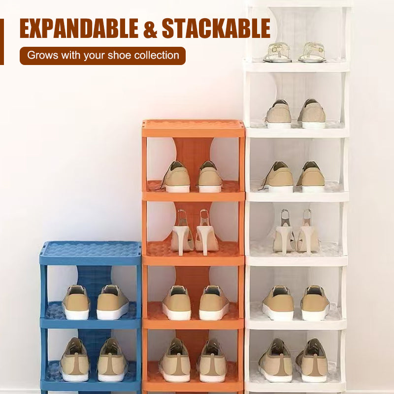 Multi-Layer Vertical Shoe Rack Organizer