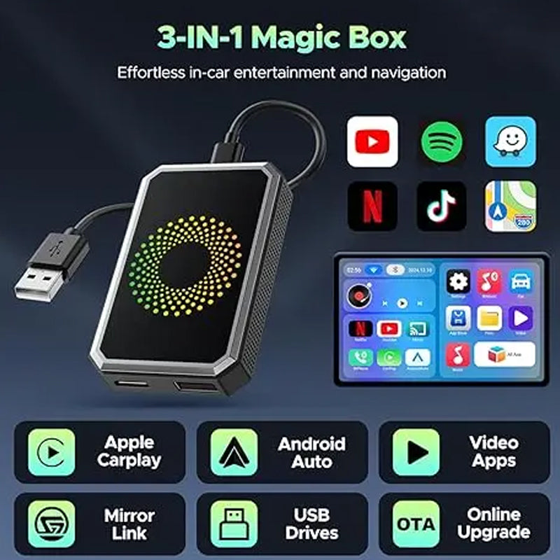 CarPlay Smart Connectivity Box - Plug-and-play, non-invasive installation