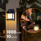 SOLAR WALL LIGHT - Motion Sensor & Weatherproof, Automatic Dusk to Dawn Operation, Easy Installation for Garden and Pathway