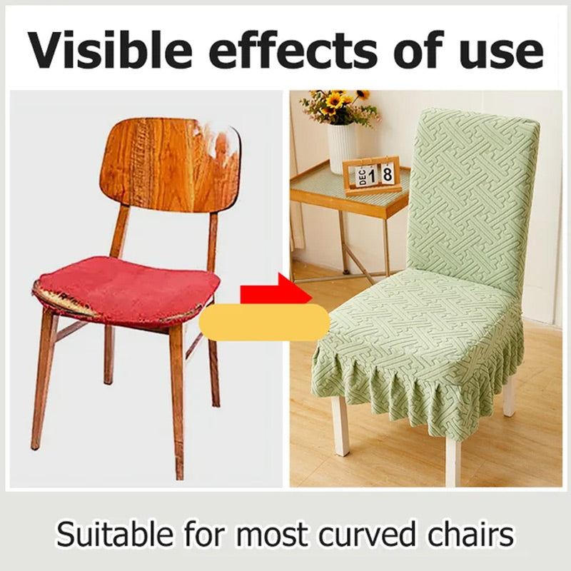 Dining Chair Slipcover Set Instant holiday upgrade! Refresh your dining space