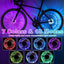 LED Bike Hub Light – Waterproof, Easy to Install & 8 Colour Modes