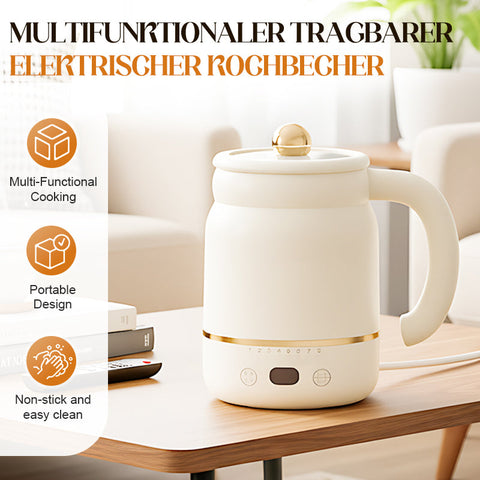 Portable Electric Cooking Mug – 3-in-1 Multifunction, Fast Heating & Auto Keep Warm