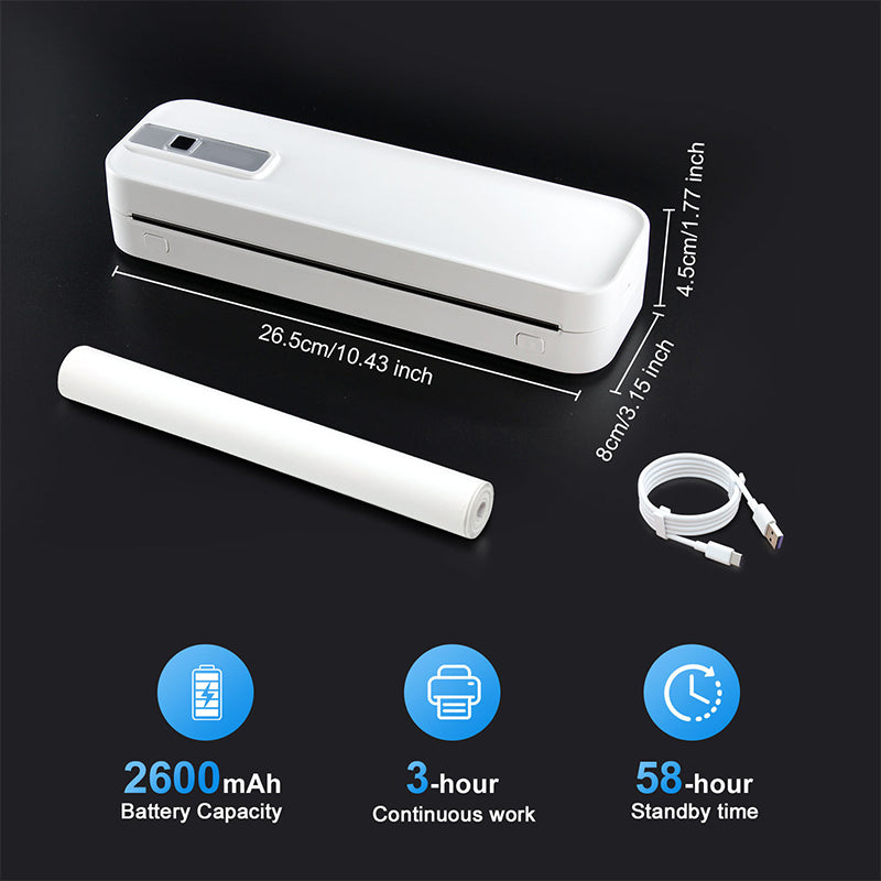 Christmas Special Offers! Best-Selling Portable Bluetooth Thermal Printer Promotion