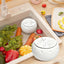 Effortless Vortex Fruit & Veggie Washer – Advanced SwirlClean Technology | Odor-Free, Child-Safe Cleaning