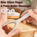 Bian Stone Finger & Palm Roller Massager
