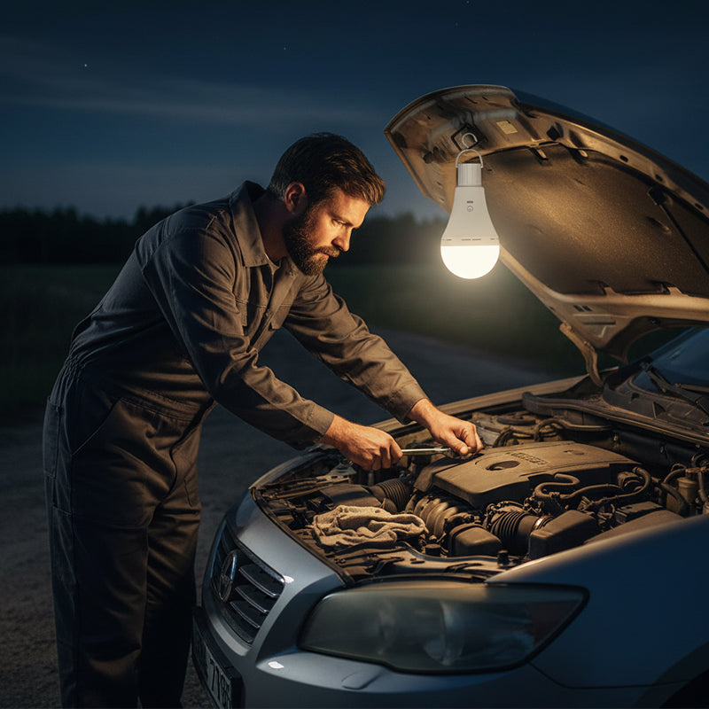 #1 Best Seller Portable Rechargeable LED Camping Light Bulb