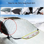 Christmas Offer: !!! Magnetic Car Windshield Cover