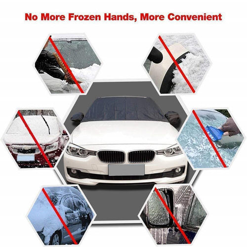 Christmas Offer: !!! Magnetic Car Windshield Cover