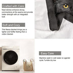 Black Cat All-Season Cozy Blanket