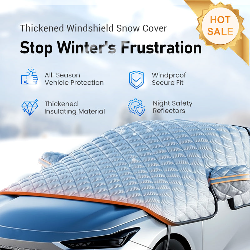 Christmas Offer: !!! All-Season Thickened Windshield Snow Cover
