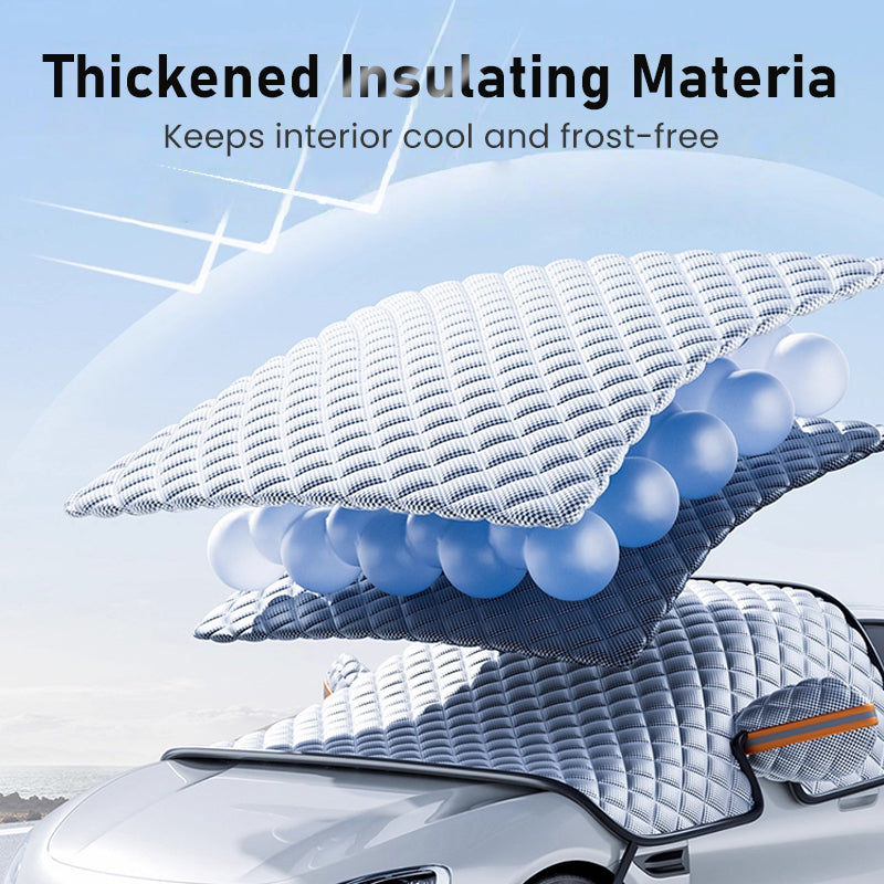 Christmas Offer: !!! All-Season Thickened Windshield Snow Cover