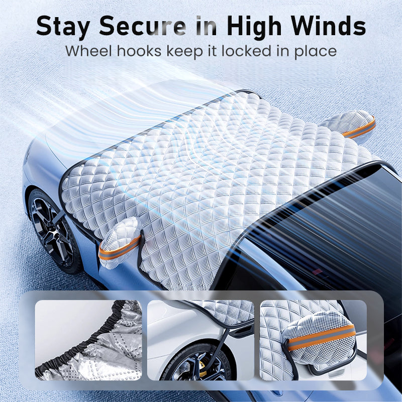 Christmas Offer: !!! All-Season Thickened Windshield Snow Cover