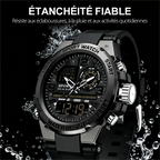 Men's Waterproof Sports Watch with Luminous Display