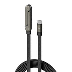 2-in-1 Invisible Holder Charger Cable – 240W Fast Charging Cord with Built-In Phone Stand