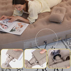 Portable Air Mattress with Built-In Pump