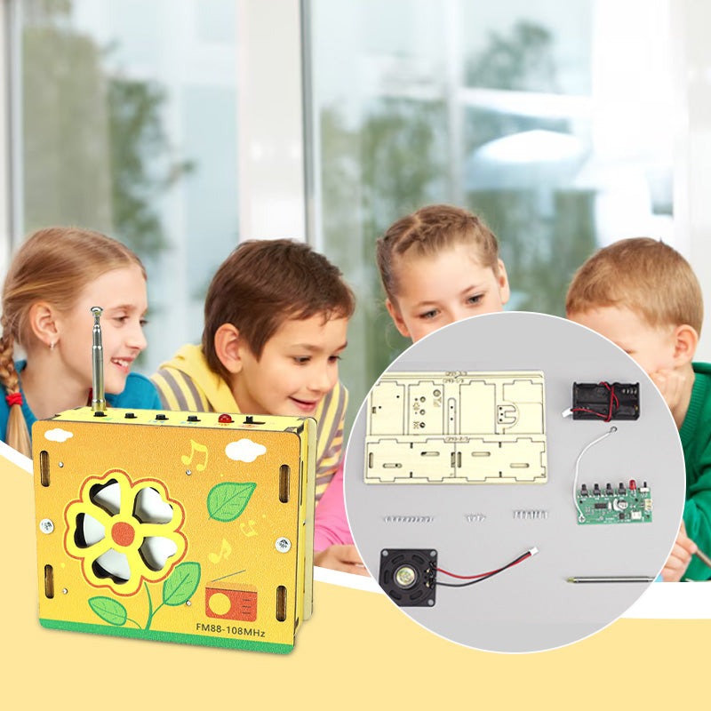 Educational Children Toys DIY Mini Radio
