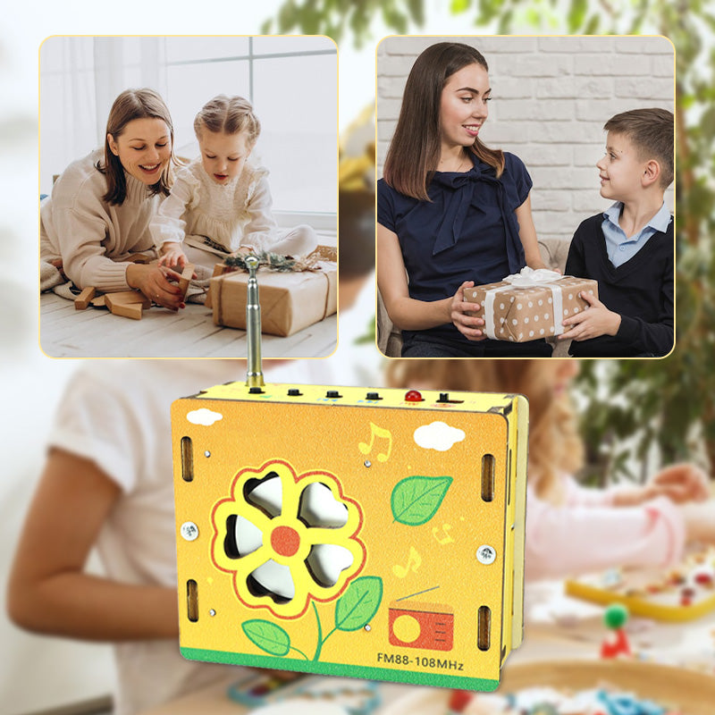 Educational Children Toys DIY Mini Radio