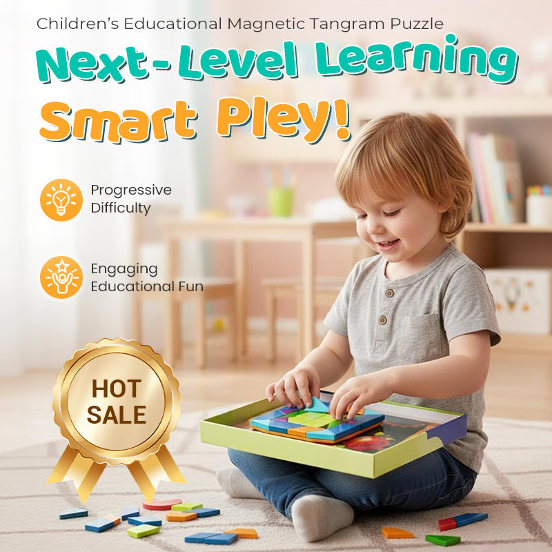 Children’s Educational Magnetic Tangram Puzzle