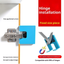 BUY 3 GET EXTRA 2! EASY HINGE MATE - Adjustable Door Installation Tool, Universal Design for Quick Setup, Includes All Necessary Adapters