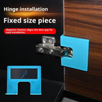 BUY 3 GET EXTRA 2! EASY HINGE MATE - Adjustable Door Installation Tool, Universal Design for Quick Setup, Includes All Necessary Adapters