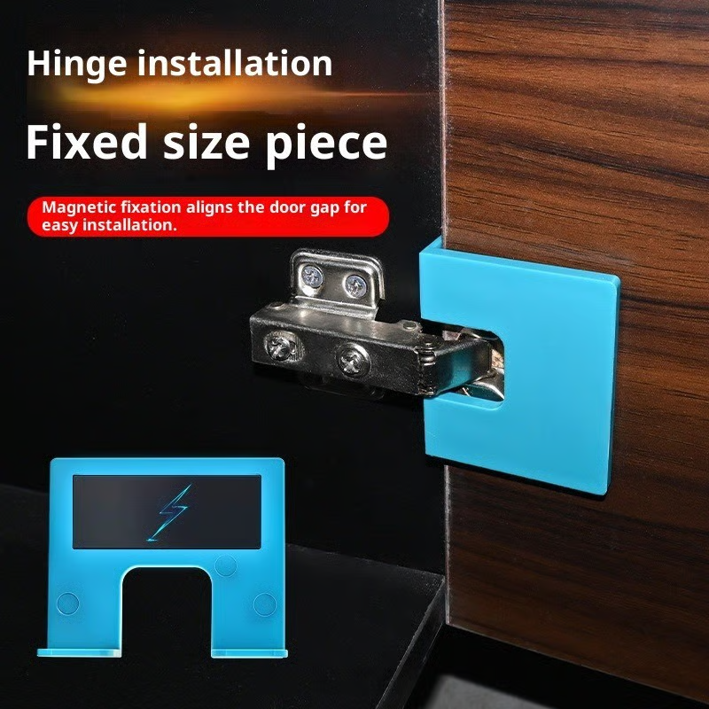 BUY 3 GET EXTRA 2! EASY HINGE MATE - Adjustable Door Installation Tool, Universal Design for Quick Setup, Includes All Necessary Adapters