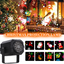 NOW! Rotating LED Christmas Projector Light - 8 Festive Patterns & Weatherproof, Perfect for Outdoor Holiday Decor