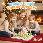 Christmas gifts 3D DIY Christmas Puzzle Kit