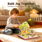 Christmas gifts 3D DIY Christmas Puzzle Kit