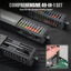 49-in-1 Pro Screwdriver Set: Conquer 99% of screws worldwide! Your all-in-one solution for electronics, appliances, and DIY projects. - ! - Magnetic | Anti-slip | Portable