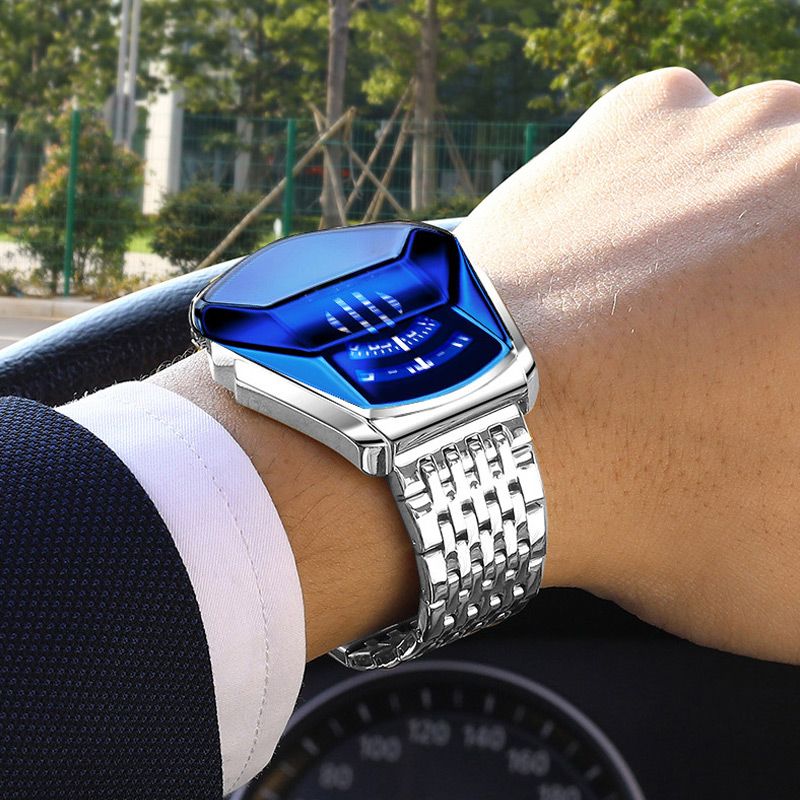 70 % OFF !! Luxury Mens Racing Sport Rhombus Watch