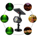& Solar Xmas Lights Wireless StarTastic Outdoor Laser Motion Holiday Projector Lights for Holiday