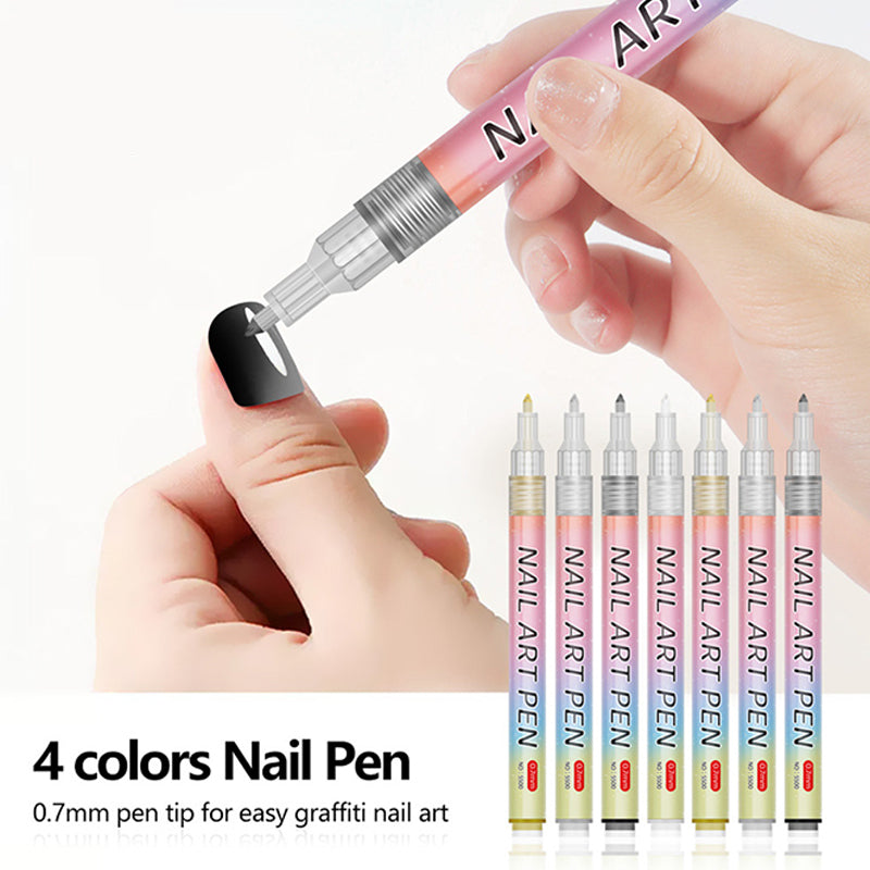Christmas Gift 12-Color Professional Nail Art Pen Set