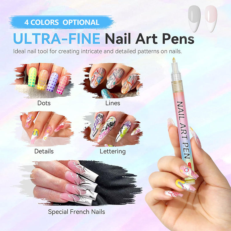 Christmas Gift 12-Color Professional Nail Art Pen Set