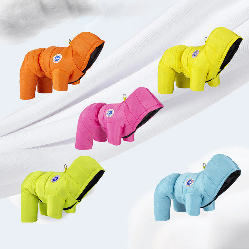 Cozy Dog Winter Suit | | Full-Body Fleece Warmth, Easy Back Zipper & Non-Slip Grips | Keep Your Furry Friend Warm & Stylish This Winter