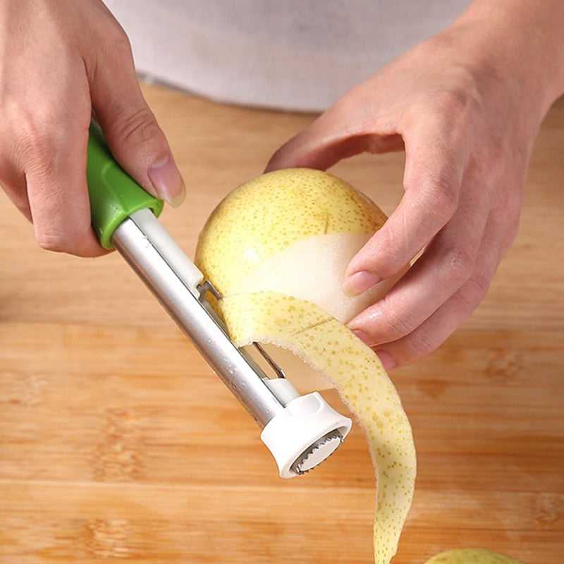 Christmas Special Price ￡7.99 Stainless Steel Fruit Corer & Peeler 2 in 1