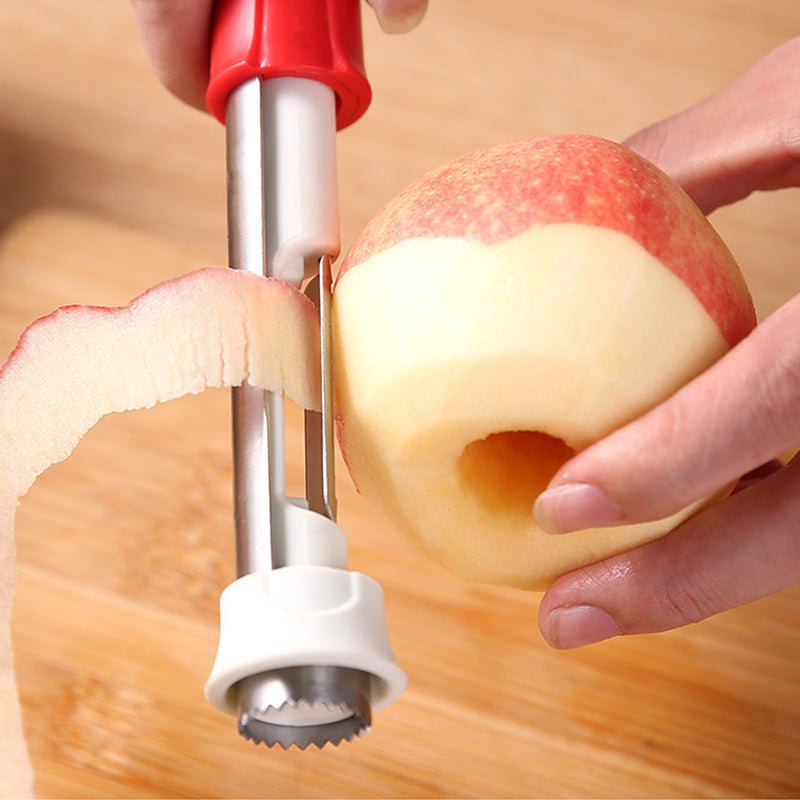 Christmas Special Price ￡7.99 Stainless Steel Fruit Corer & Peeler 2 in 1