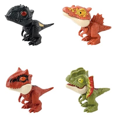 Dinosaur toy that bites your fingers
