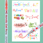 Christmas gifts Multi-Color Gel Pen Set for Drawing & Coloring