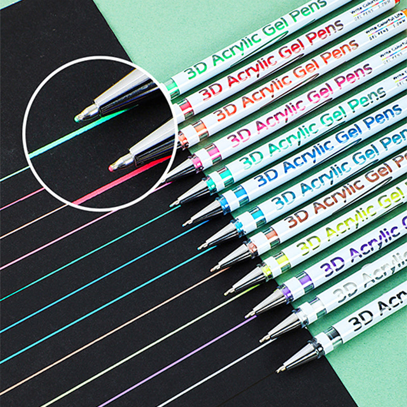 Christmas gifts Multi-Color Gel Pen Set for Drawing & Coloring